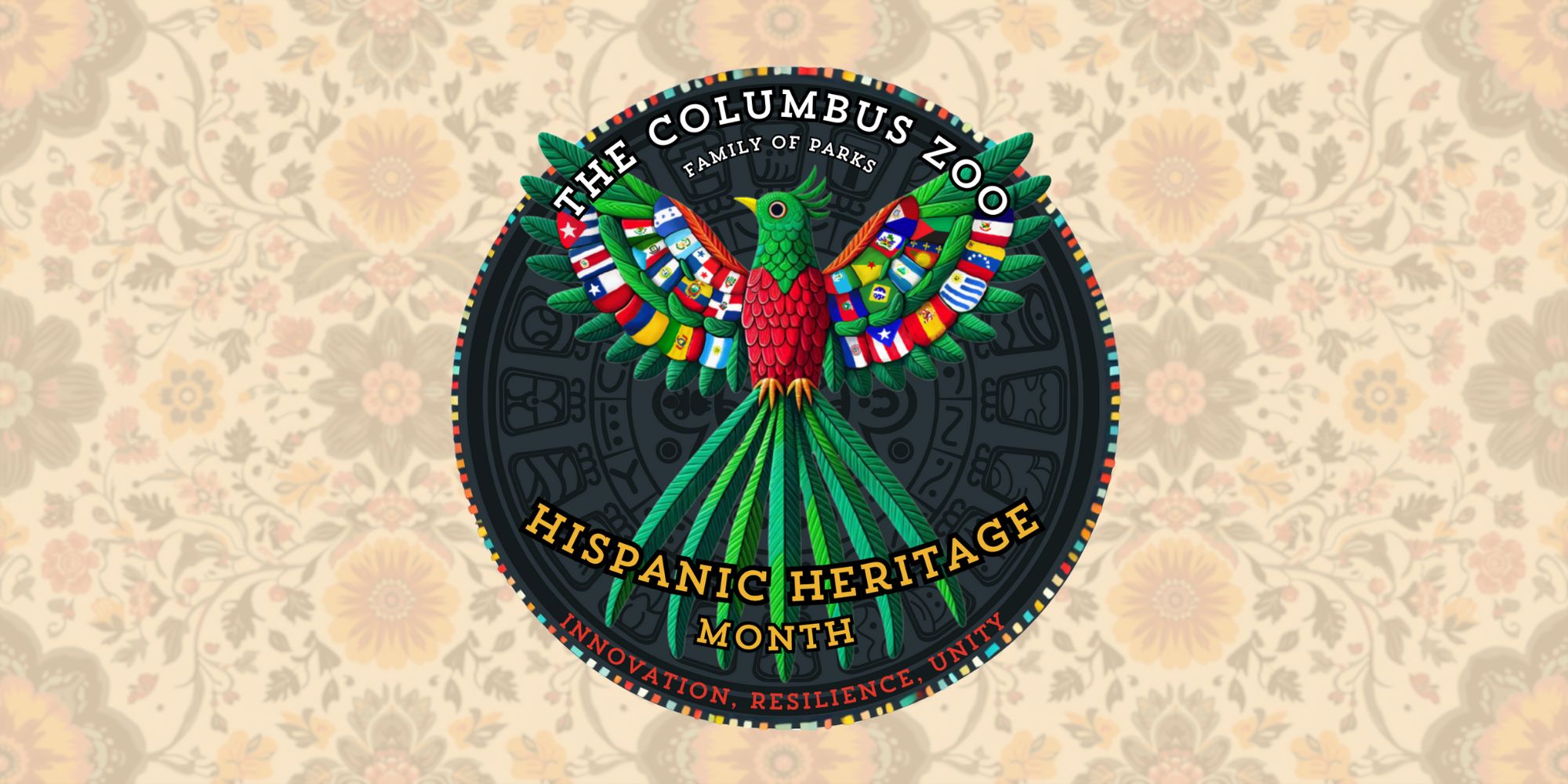 Hispanic heritage month logo