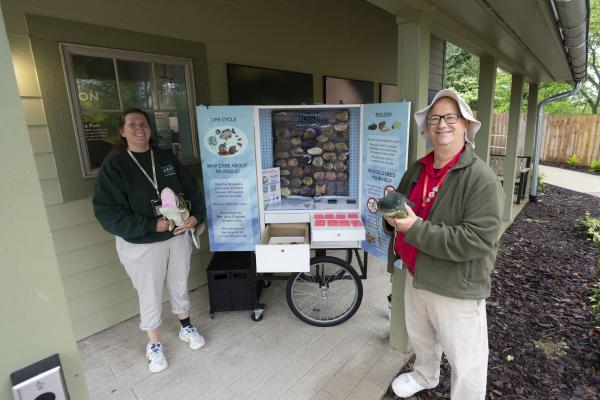 Mussel Cart Pop-Up Outside of OCWC, May 2026